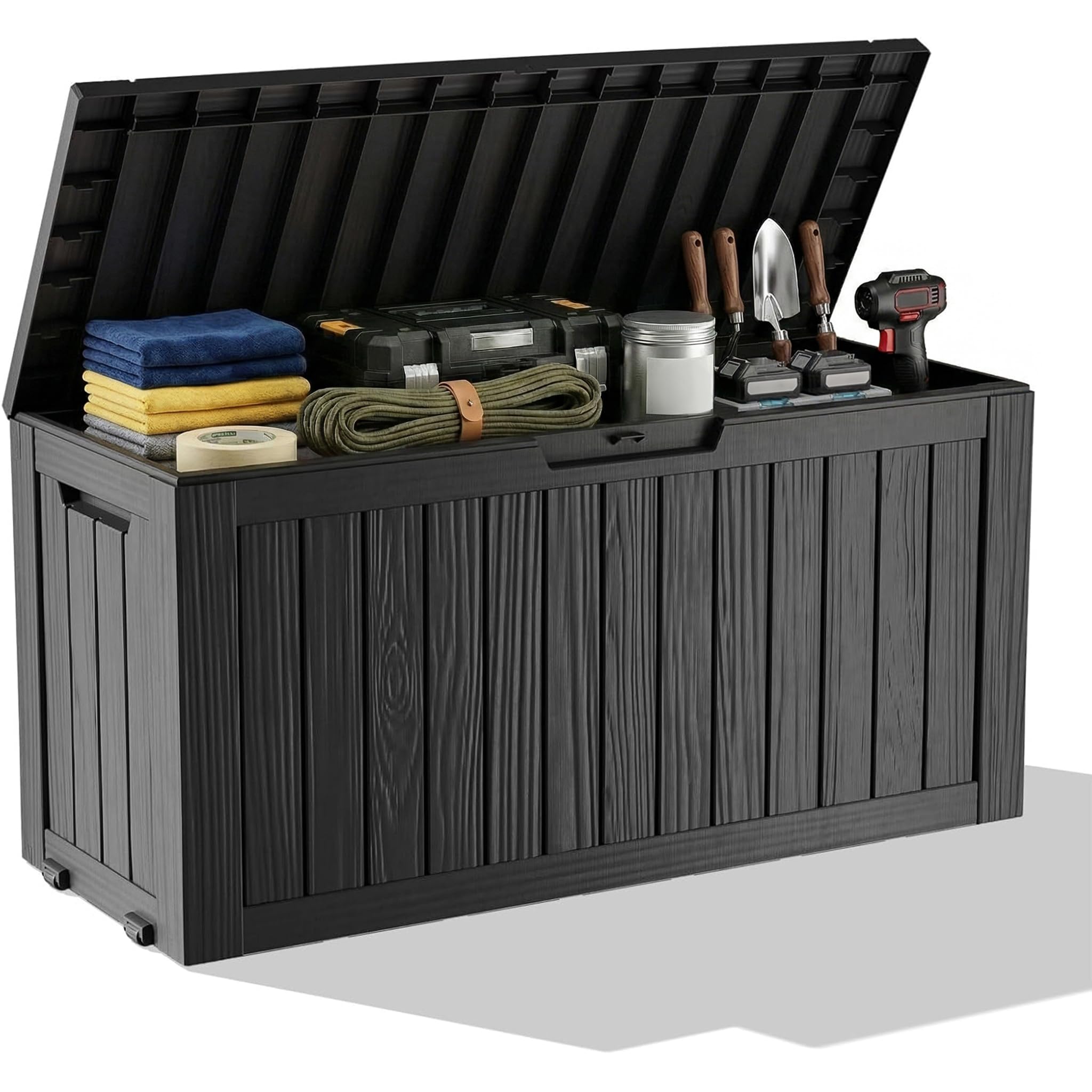 Outdoor Furniture - Dış Mekan Su Geçirmez Reçine Saklama