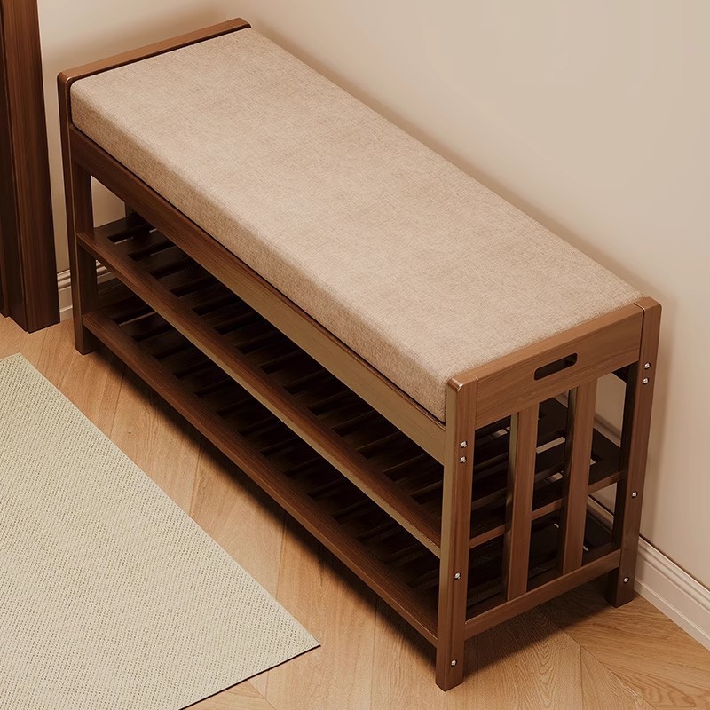 Shoe Rack Cabinet Narrow Entryway - Ayakkabılık Antre Ayakkabı Dolabı Banklı Minderli