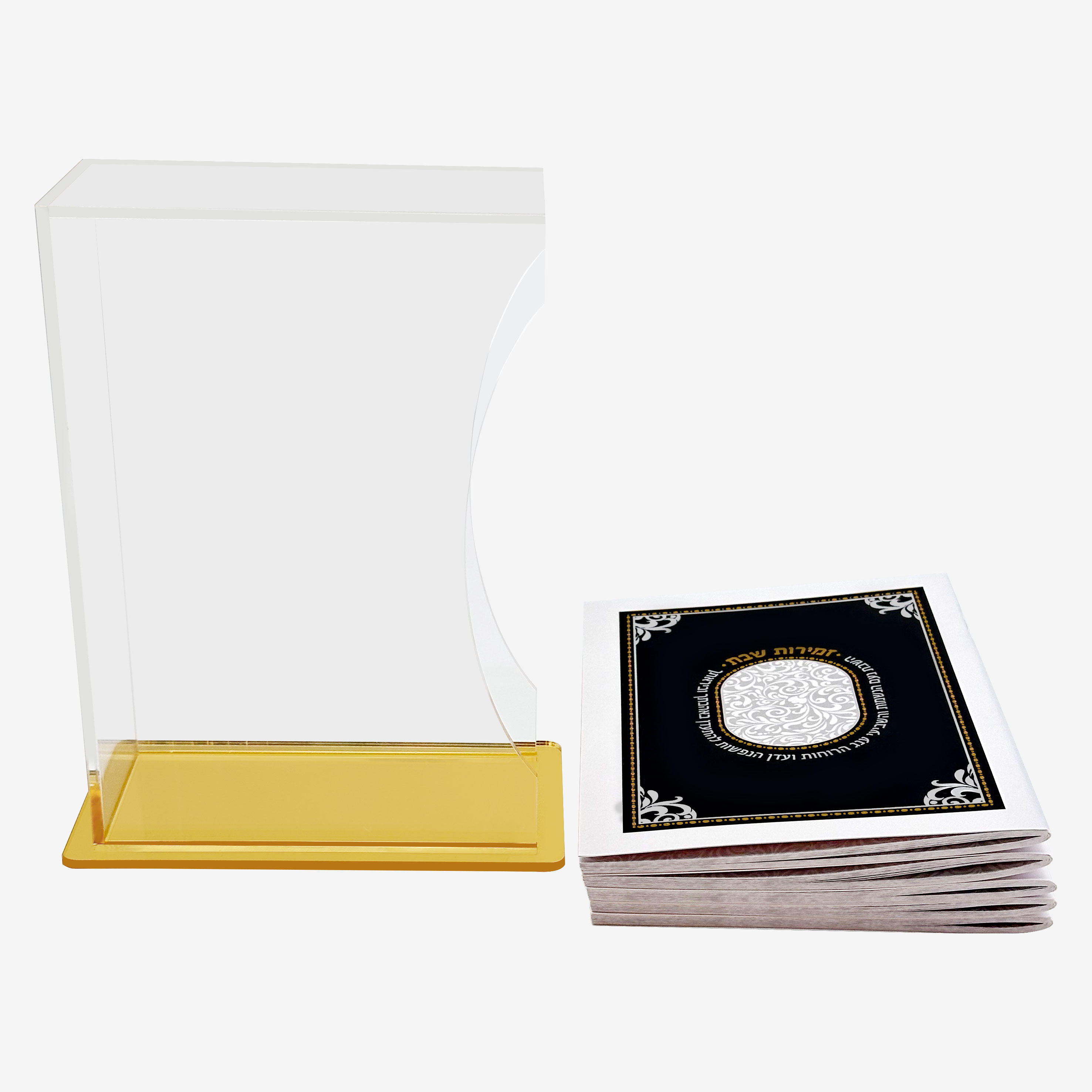 Storage - Judaica Akrilik Zemirot Kutusu ve 6