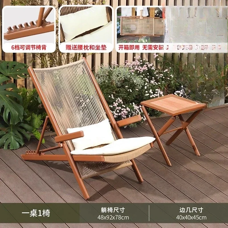 Chairs - r5.13 Balkon Şezlongu Ev Tipi Katlanır