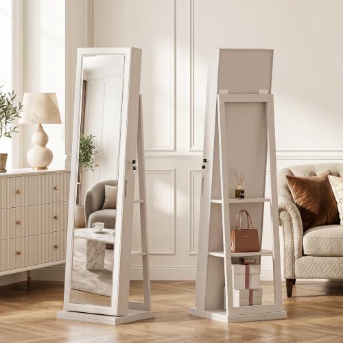 4'ü 1 Arada Mücevher Dolabı, K - Full Length Mirror Jewelry Armoire incelemesi ve fiyatı