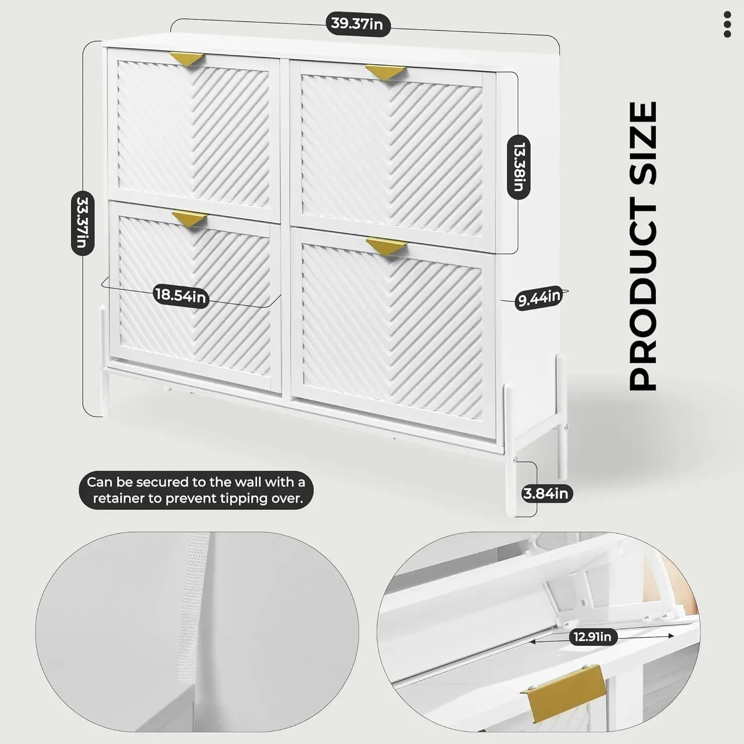 4 Çekmeceli Ayakkabı Dolabı, G - Shoe Rack Cabinet Narrow Entryway incelemesi ve fiyatı