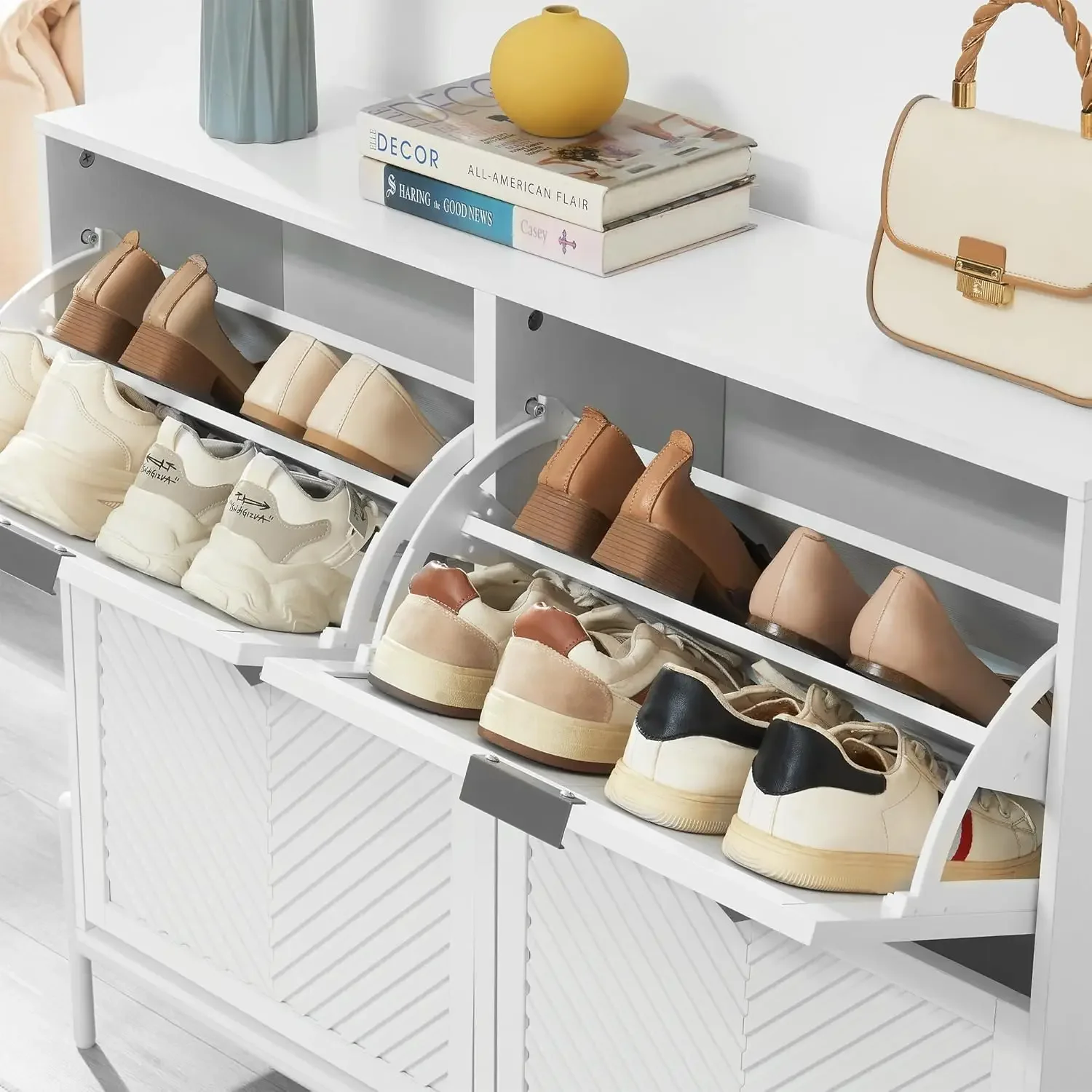 4 Çekmeceli Ayakkabı Dolabı, G - Shoe Rack Cabinet Narrow Entryway incelemesi ve fiyatı