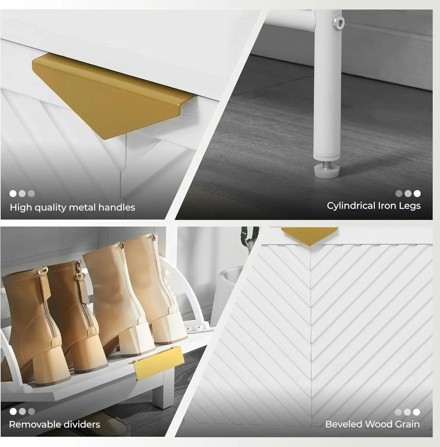 4 Çekmeceli Ayakkabı Dolabı, G - Shoe Rack Cabinet Narrow Entryway incelemesi ve fiyatı