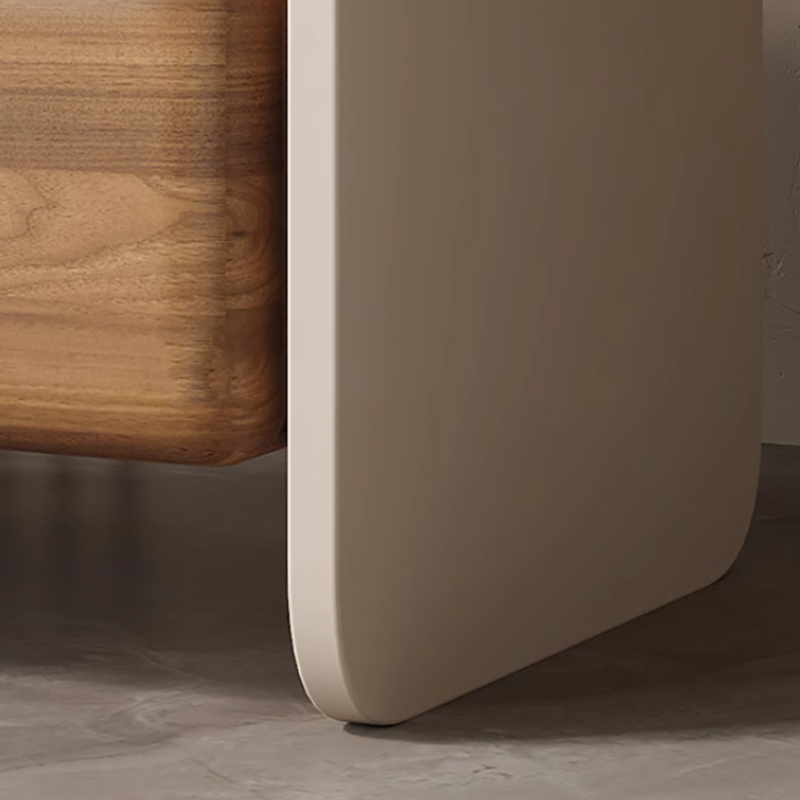 Lüks Masif Ahşap Döner Komodin - Solid Wood Nightstand 2 Drawers incelemesi ve fiyatı