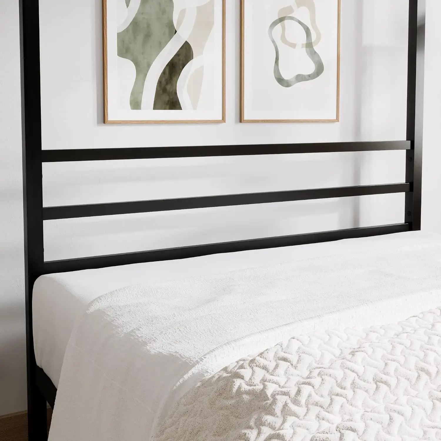 Kraliçe Boy Metal Çerçeveli Ka - Canopy Bed Frame Metal Queen incelemesi ve fiyatı