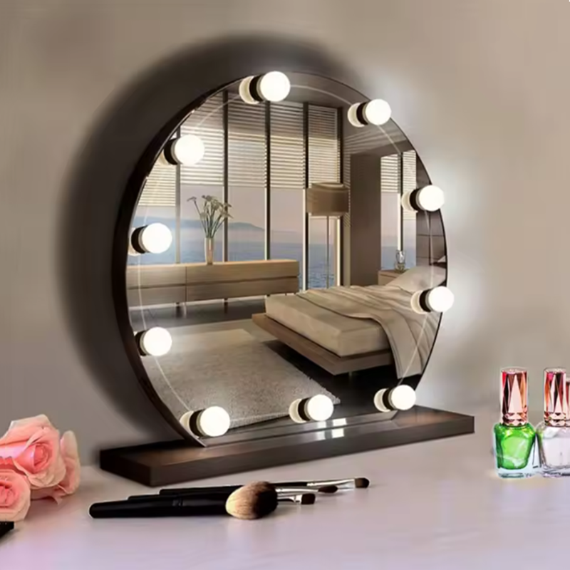 USB LED Hollywood Makyaj Lamba - Dressing Table Vanity With Lighted Mirror incelemesi ve fiyatı