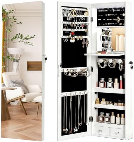 Kilitlenebilir Mücevher Dolabı - Full Length Mirror Jewelry Armoire incelemesi ve fiyatı