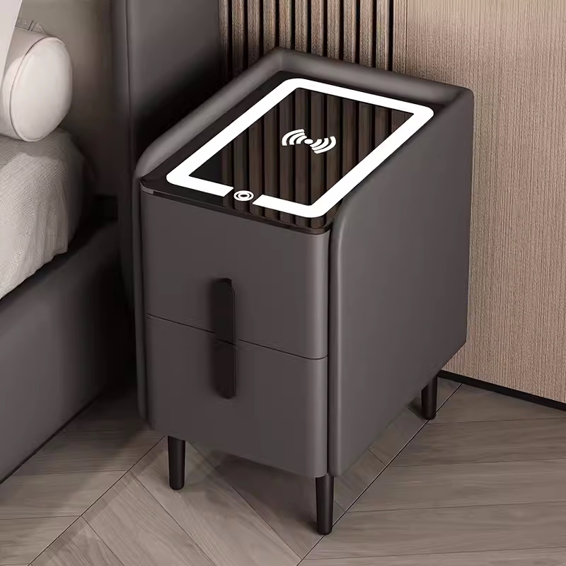 İskandinav Tarzı Akıllı Komodi - Solid Wood Nightstand 2 Drawers incelemesi ve fiyatı