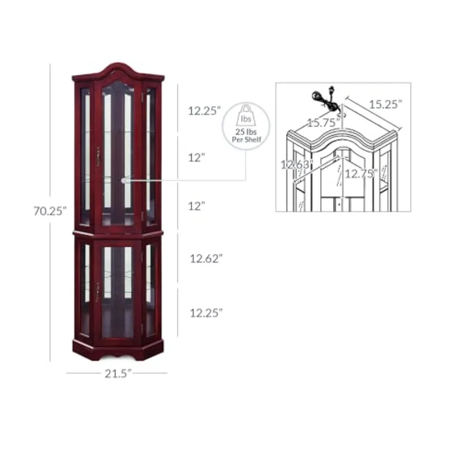 Işıklı Köşe Vitrini, Kavisli Ü - Storage incelemesi ve fiyatı