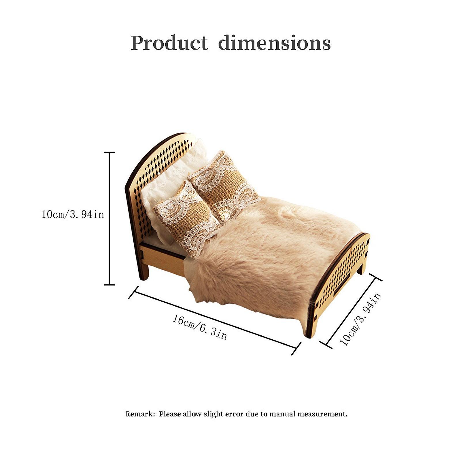 1:12 Ölçekli Bebek Evi Çift Ki - Bedroom Furniture incelemesi ve fiyatı