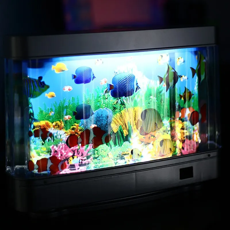 Tropikal balık tankı lambaları - Floating Nightstand With Led Light incelemesi ve fiyatı
