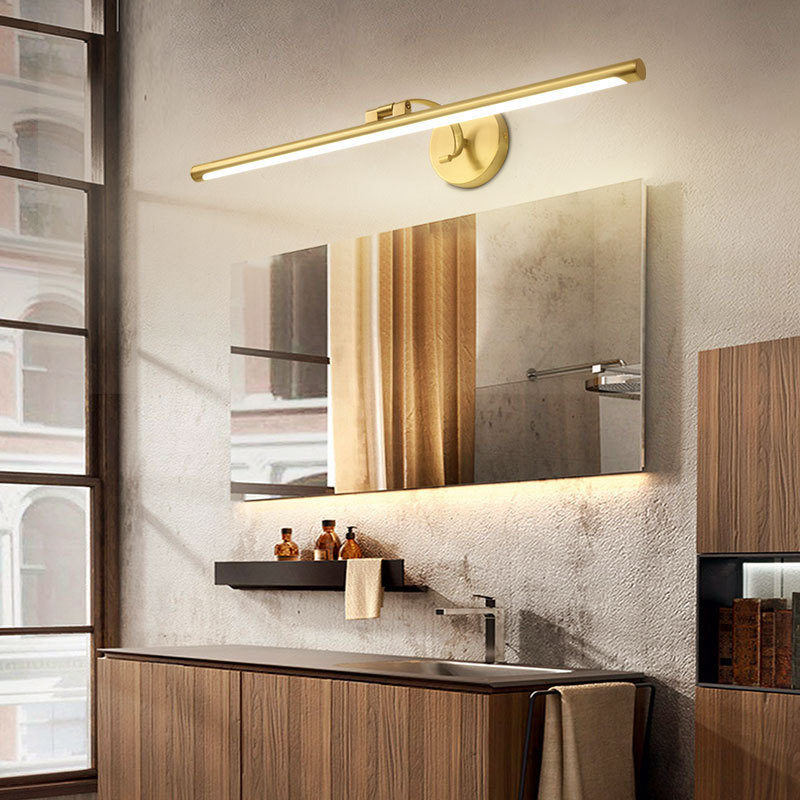 Tamamen bakır banyo makyaj mas - Dressing Table Vanity With Lighted Mirror incelemesi ve fiyatı