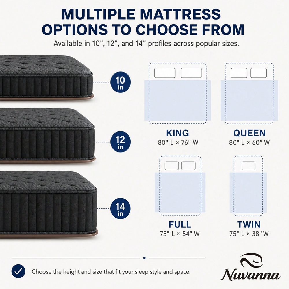 Yatak, 8 10 12 14 Boyut, Tek K - Memory Foam Mattress In A Box Queen incelemesi ve fiyatı