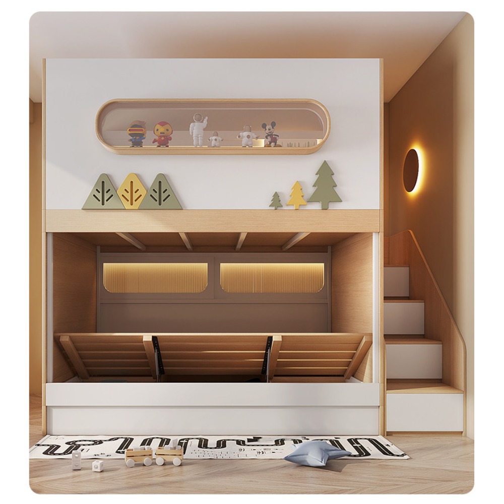 Uzay Kapsülü Tasarımlı, Kaydır - Bunk Bed With Stairs And Slide incelemesi ve fiyatı