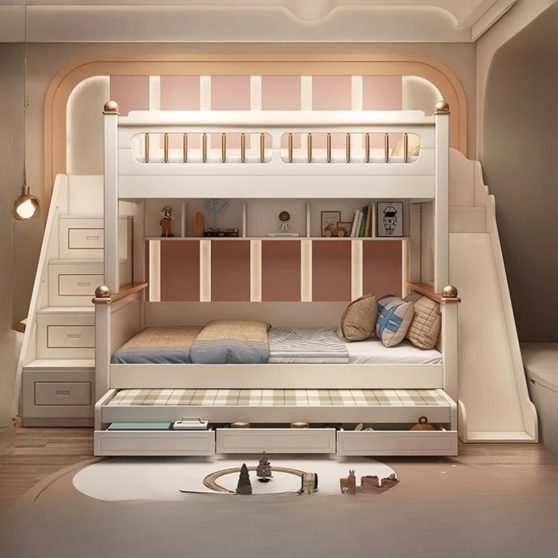 135x190cm Ahşap Yataklı Çocuk  - King Size Bed Frame With Storage Drawers incelemesi ve fiyatı