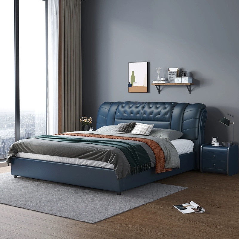 Set Mobilya Yatak Odası Deri Y - King Size Bed Frame With Storage Drawers incelemesi ve fiyatı