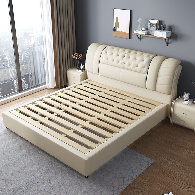 Set Mobilya Yatak Odası Deri Y - King Size Bed Frame With Storage Drawers incelemesi ve fiyatı